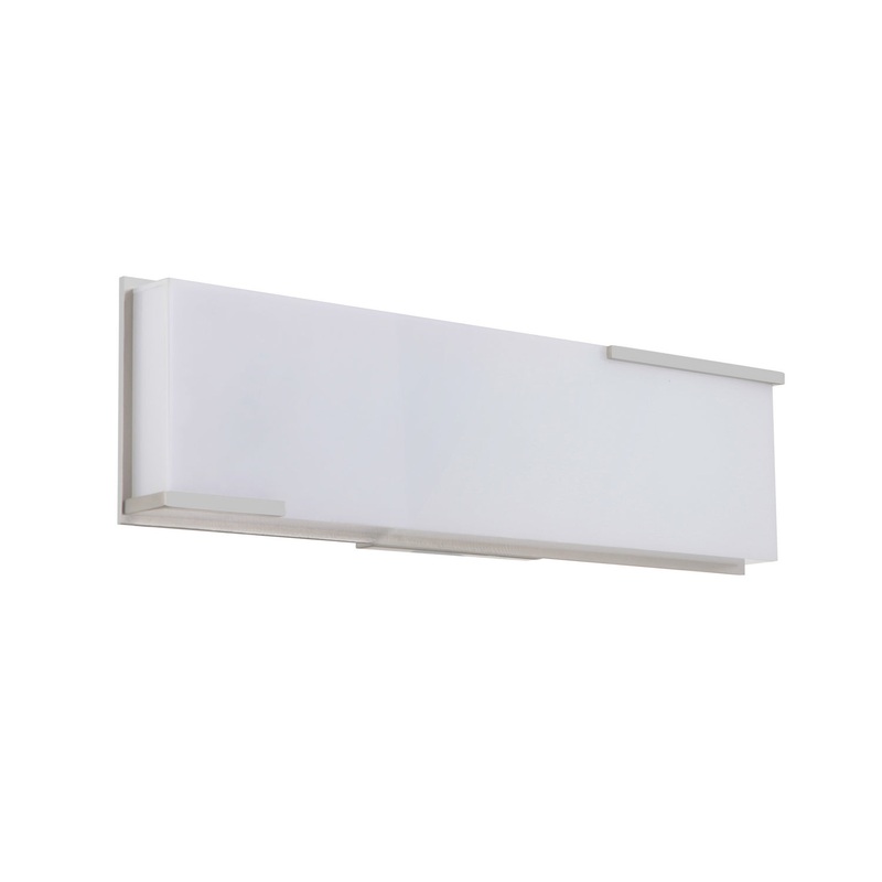 Craftmade 11317BNK-LED Vibe LED Vanity Brushed Polished Nickel (Discontinued)