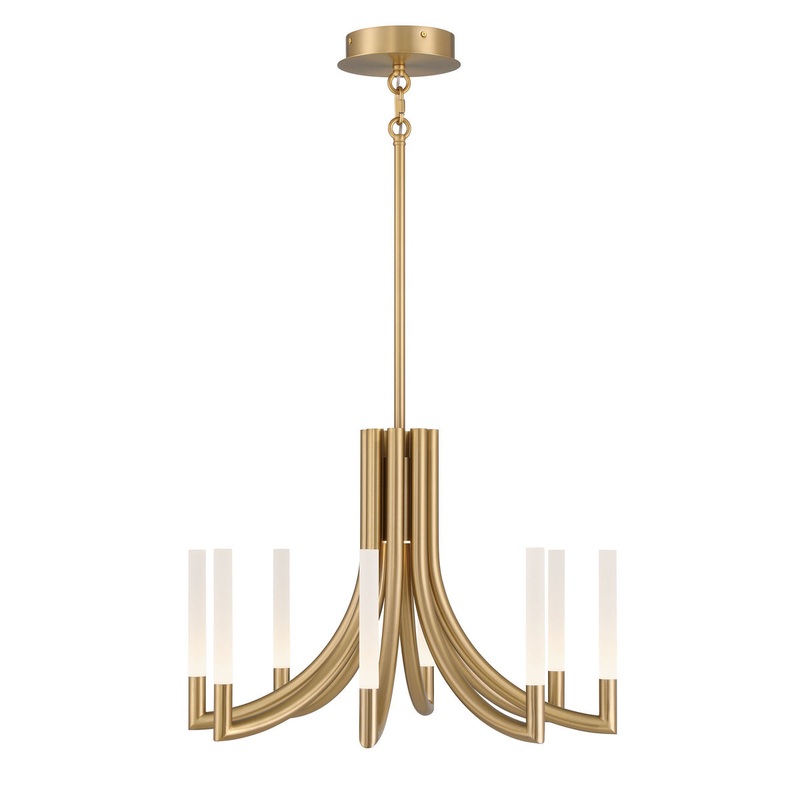 Olette 8-Light 24″ Chandelier Gold