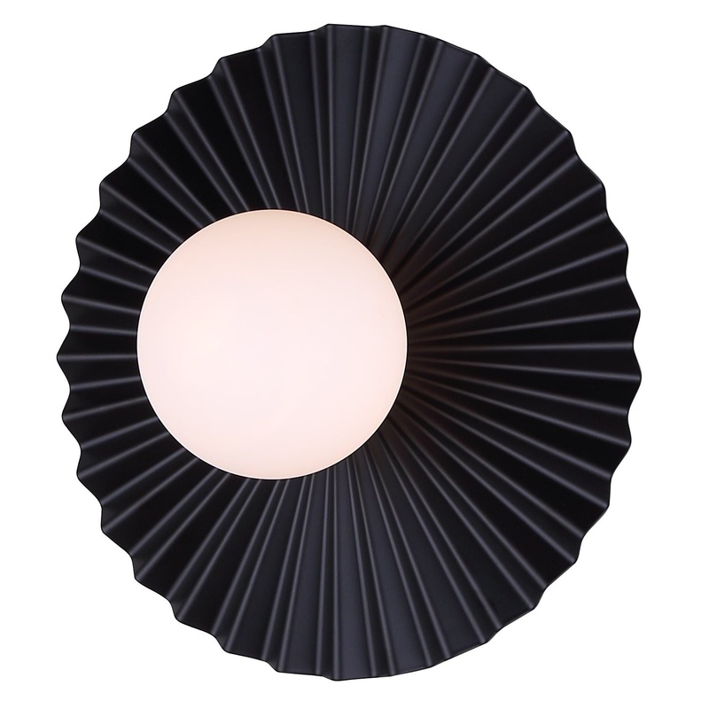 Payton 1-Light Vanity Black