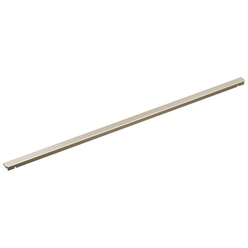Wall Trim with Mounting Kit 36 Inch Brilliance Brushed Nickel for Reversible Linear Shower Drain