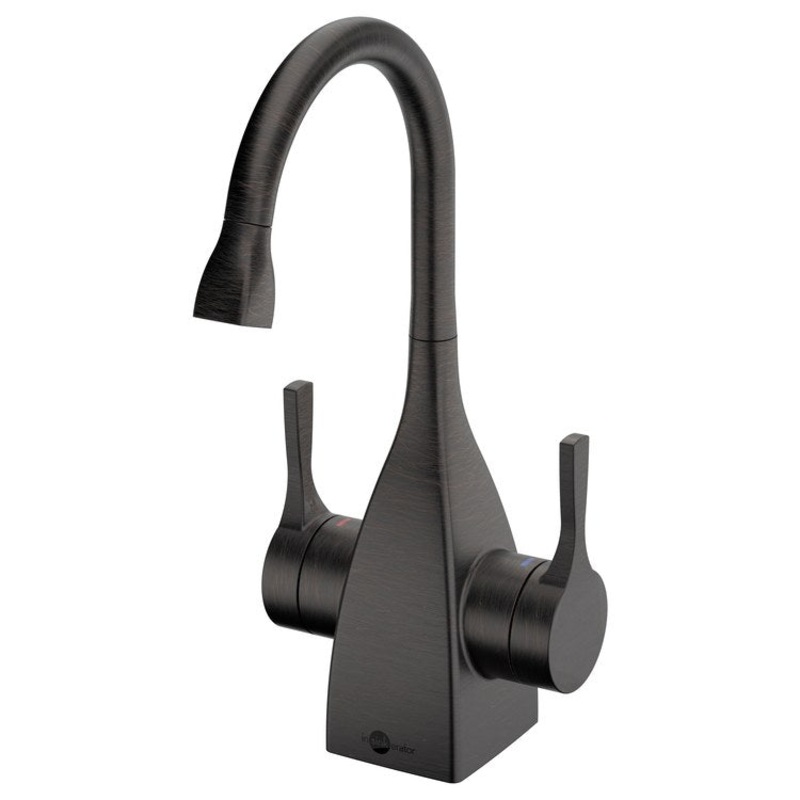 Water Dispenser Showroom Transitional 1020 Instant 2 Lever ADA Gooseneck Swivel 360 DEG Classic Oil Rubbed Bronze