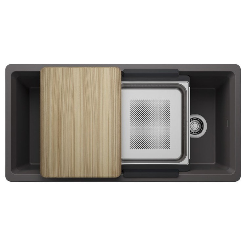 Workstation Inteos 39 Inch Cinder Silgranit