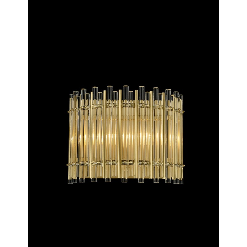 Antonina 2-Light Wall Sconce Satin Gold