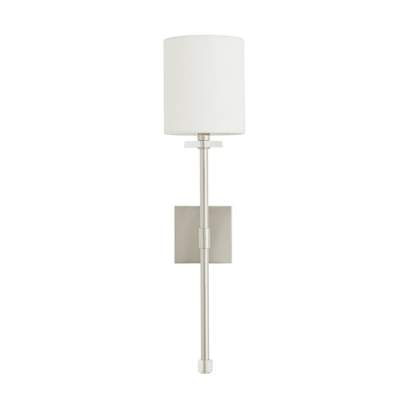 Arteriors 49384 Dixie One Light Wall Sconce Polished Nickel