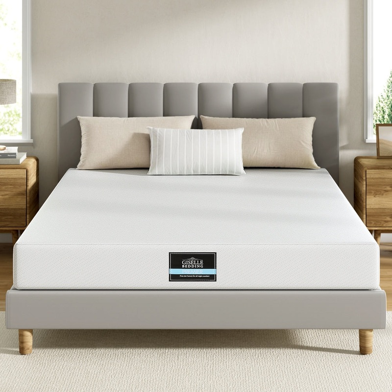 Giselle 20cm Memory Foam Mattress Green Tea Queen