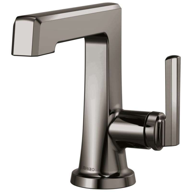 Lavatory Faucet Levoir 1 Lever ADA WaterSense Brilliance Black Onyx 1.5 Gallons per Minute Pop-Up Drain