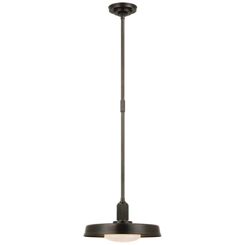 LED Pendant from the Ruhlmann Collection in Bronze Finish by Visual Comfort Signature