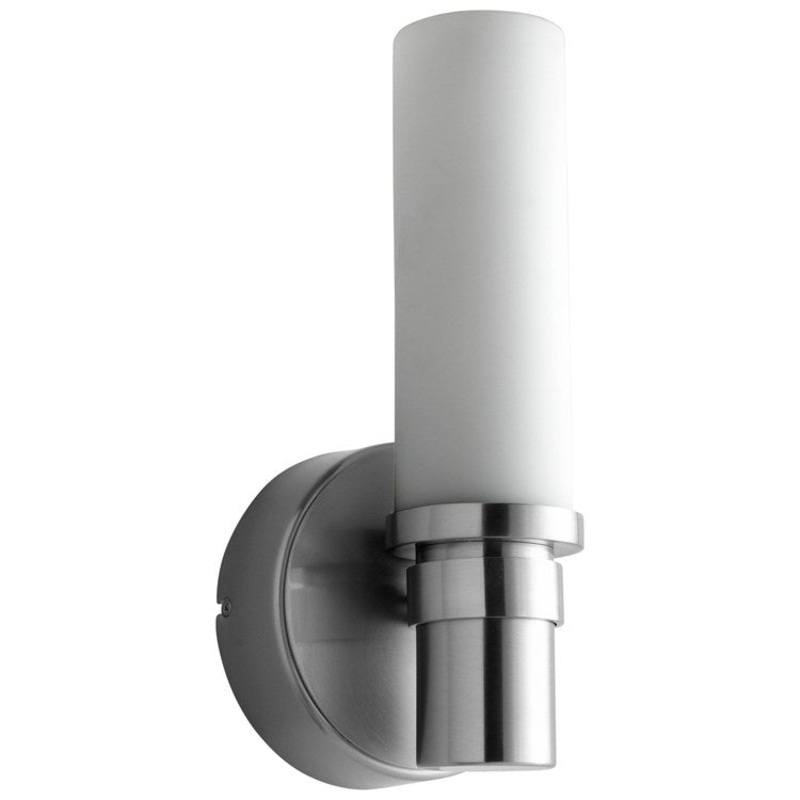 Pebble Single-Light Wall Sconce – Satin Nickel