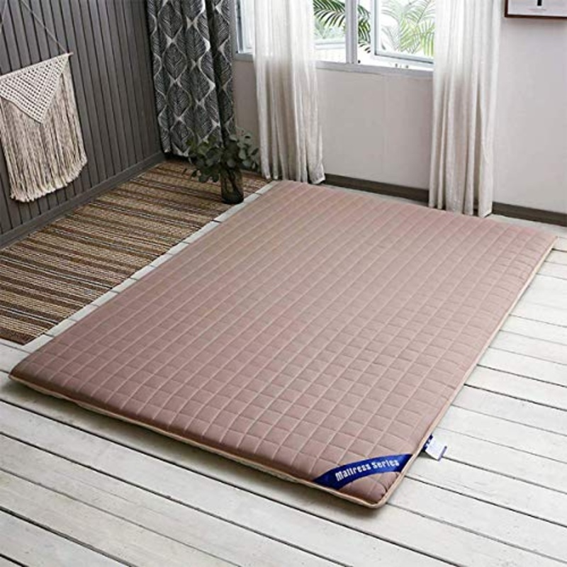 Z&HA Spesso Pieghevole Tatami Materasso, Ultra Morbida Traspirante futon Giapponese Tappetino Portatile dormitorio Mattress Pad,C,200x220cm