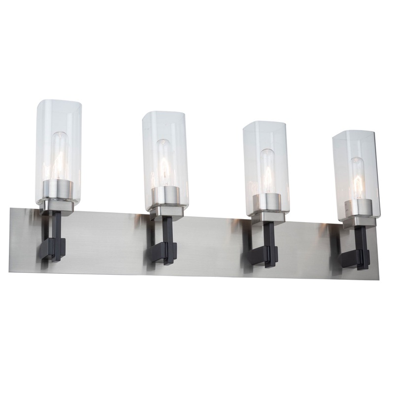 Arlington Bathroom – Satin Nickel / 4-Light