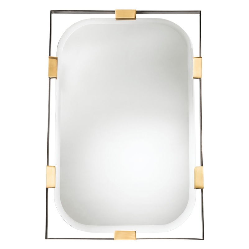 Arteriors DJ2049 Frankie Mirror Polished Brass