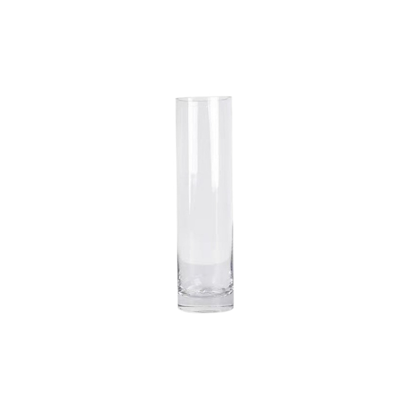 Clear Cylinder Flower Vase 40cm