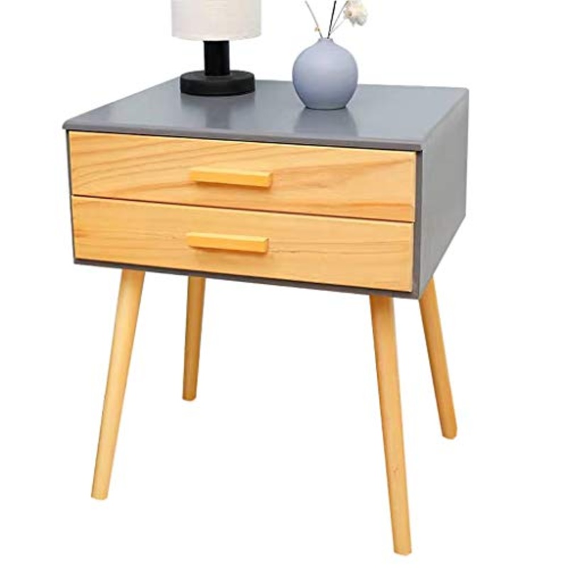Comodini Decorazione Corridoio Domestica di Legno Solido Commercio all’Ingrosso Doppio pompaggio Camera Mini Storage Box Camera Storage Box Studio MUMUJIN (Color : A, Size : 50X40X60cm)