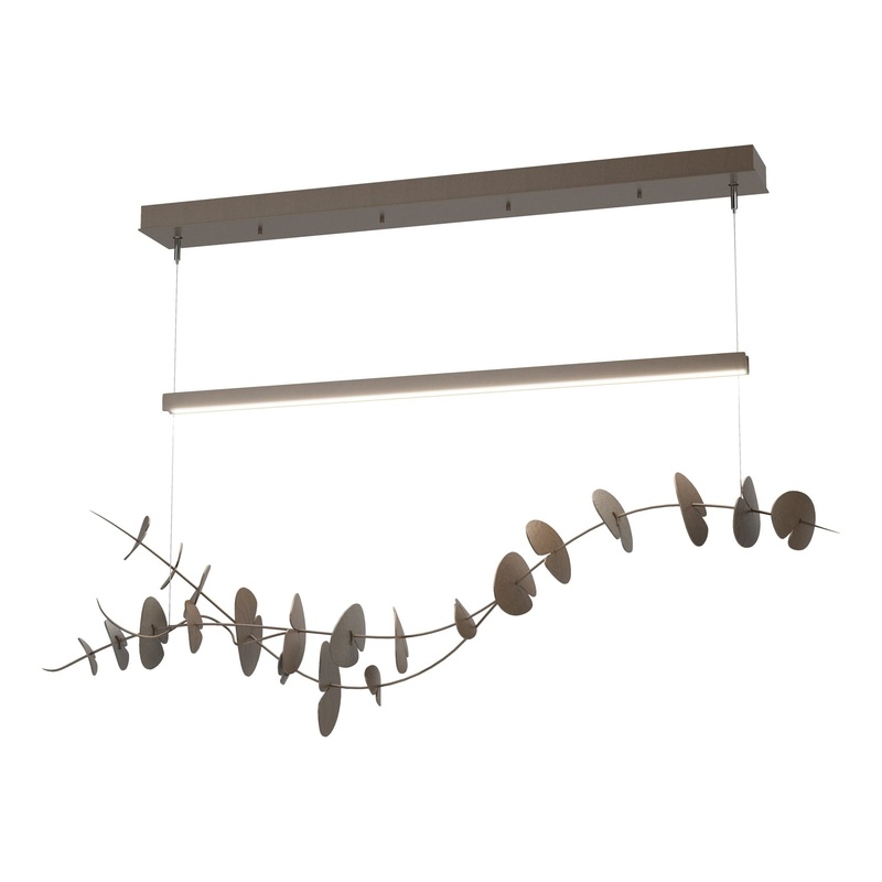Lily LED Pendant Bronze Dark Smoke