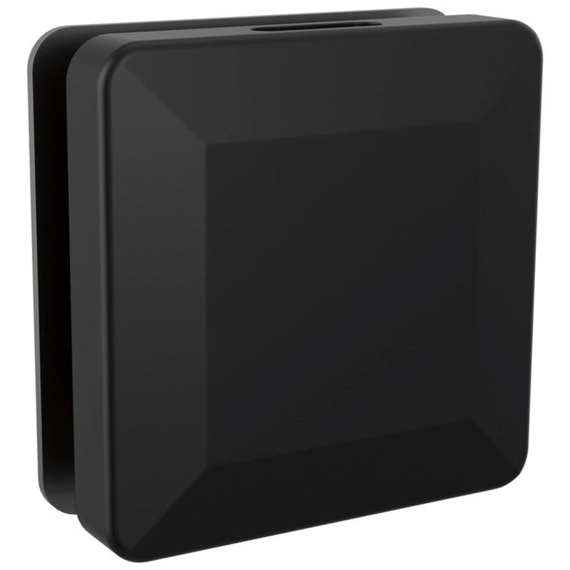 Steamhead SteamScape Transitional Square Plastic Matte Black
