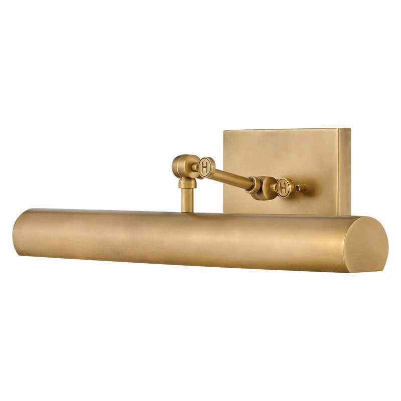 Stokes Medium Adjustable Accent Light Heritage Brass
