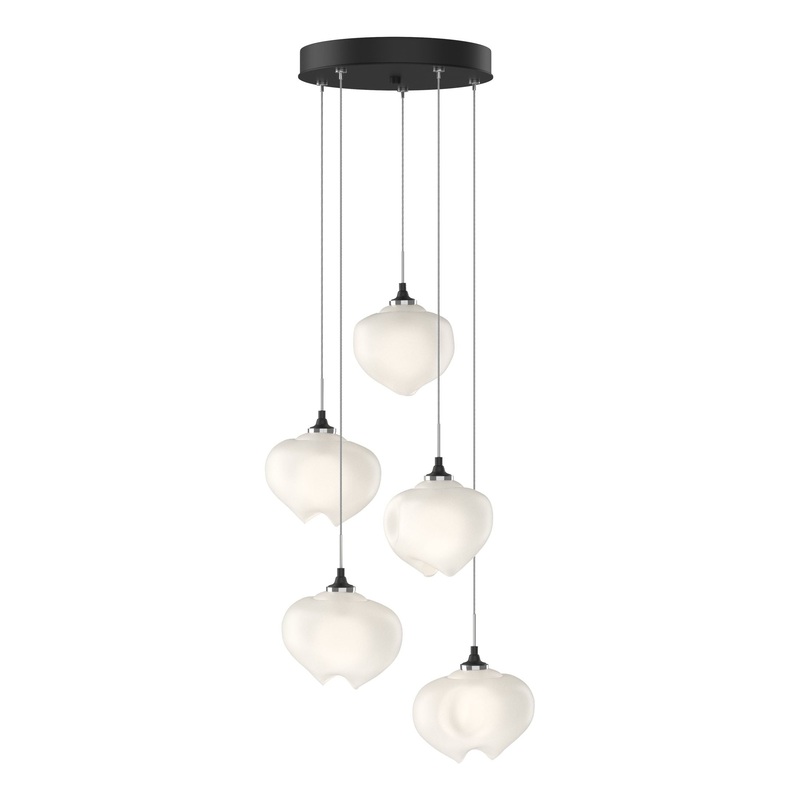 Ume 5-Light Pendant Black