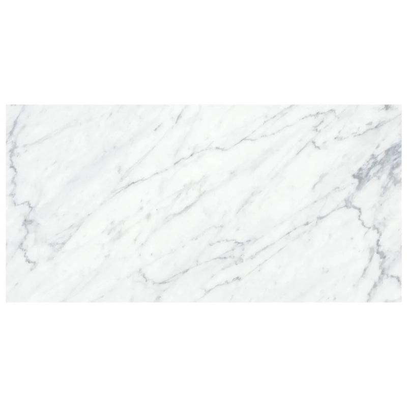 12″ x 24″ Virtue Bianco Honed Marble Tile 12″ x 24″