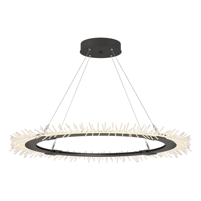 Anemone Circular LED Pendant Natural Iron