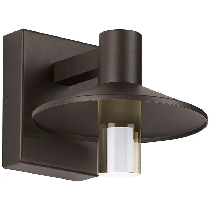 Ash 8 Outdoor Wall Bronze with Cylinder Lens 3000K / 18W (High Output) Button Photocontrol + Surge Protection