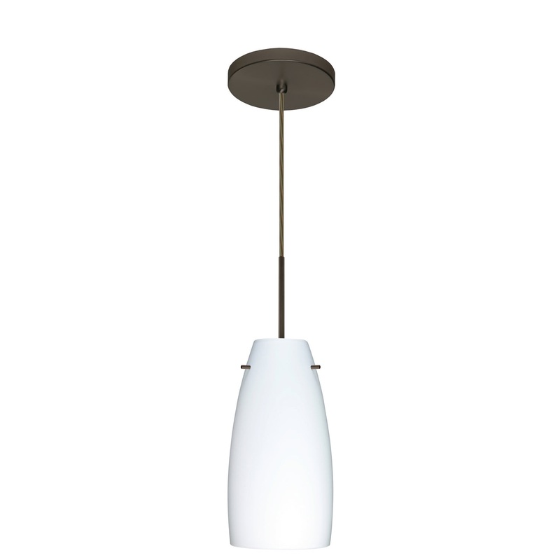 Besa 1JT-151207-LED-BR Tao One Light Pendant Bronze