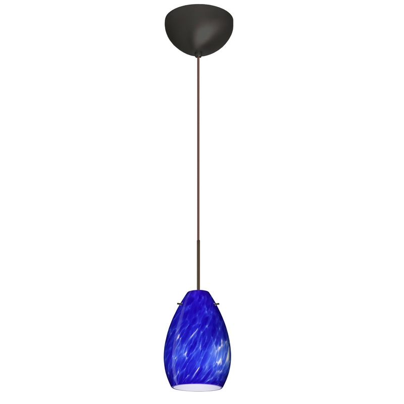 Besa 1XC-171386-BR Pera One Light Pendant Bronze