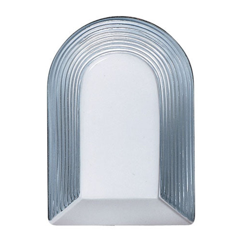 Besa 306253 Costaluz Series One Light Outdoor Wall Sconce White/Clear