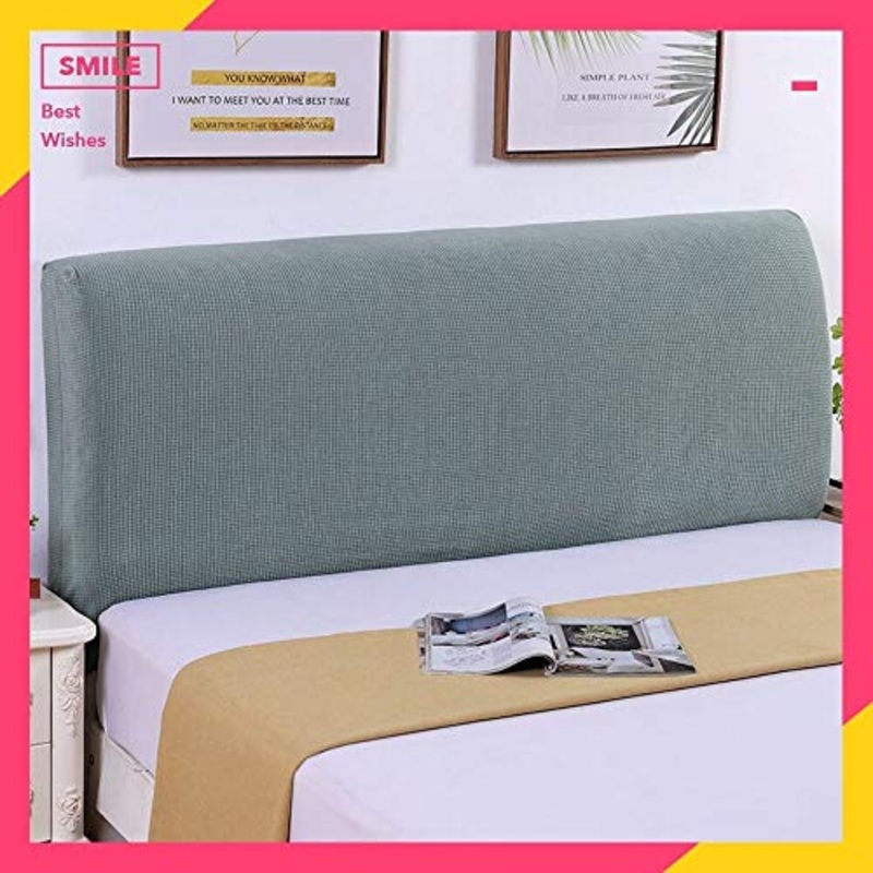Fodera Per Testata Letto Copertura/Fodera Per Testiera Per Letto 150/160/200 CM Copri Testata Letto Matrimoniale/Singolo Premium Imbottita Elastica Copritestata Letto Velluto Protezione Anti-collision