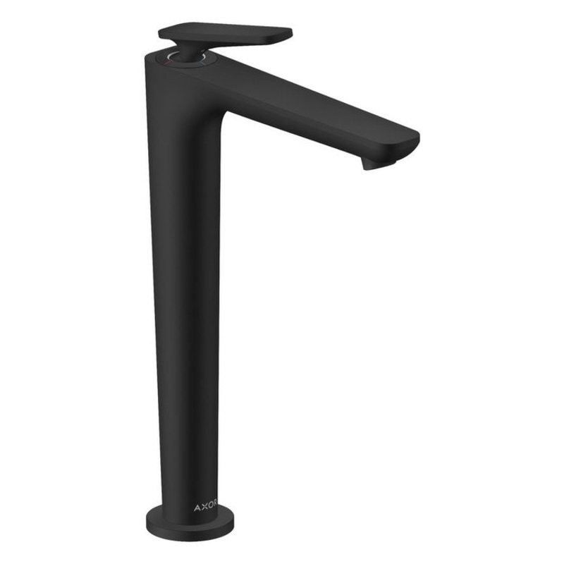 Lavatory Faucet Citterio C 250 1 Lever ADA WaterSense Matte Black 1.2 Gallons per Minute Deck Mount Less Drain 1 Hole CoolStart EcoRight AirPower Comfort Zone