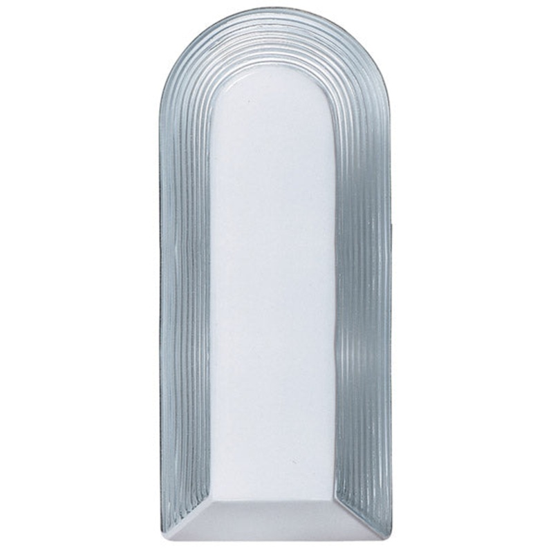 Besa 243353 Costaluz Series Two Light Outdoor Wall Sconce White/Clear