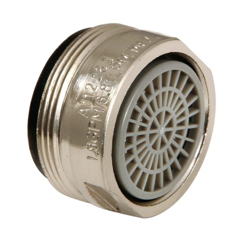 Cal Green Z18KSSA888 Cal Green 1.8 GPM Male Aerator, Brushed Nickel