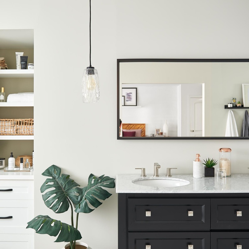 Capital Lighting 328611BI-450 Casper 1 Light Pendant Black Iron