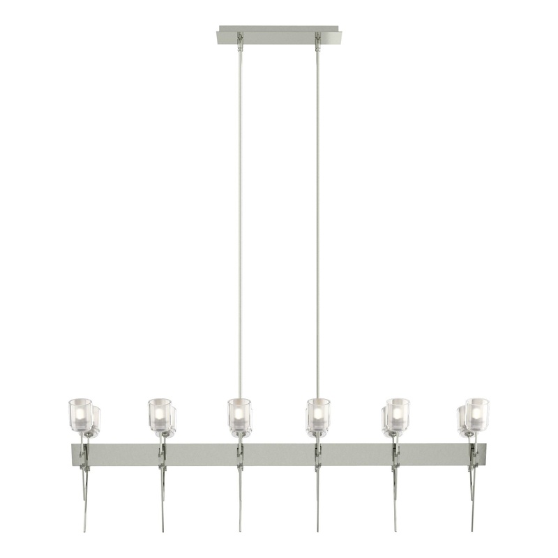 Echo 12-Light Linear Pendant Sterling