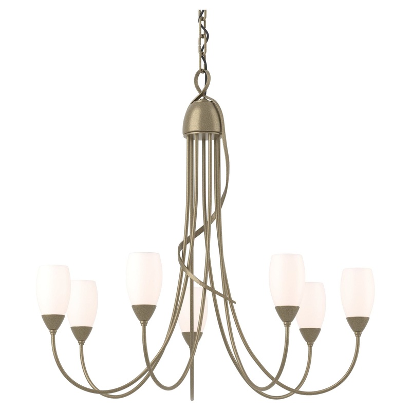 Flora 7-Arm Chandelier Soft Gold
