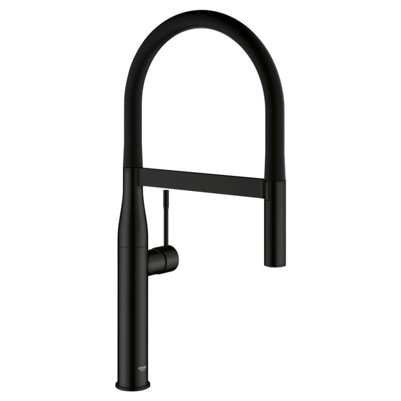 Kitchen Faucet Essence New 1 Lever ADA CALGreen/CEC Matte Black 1.75 Gallons per Minute