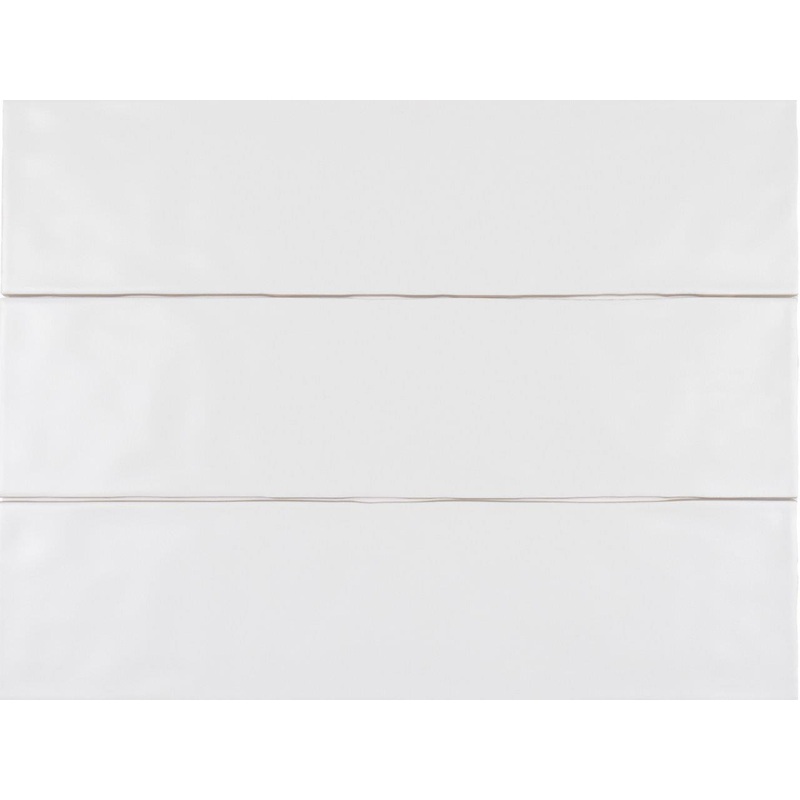 Roca Tile Usa Inc Elegant Ideas 3X12 Artesano White Glossy Ceramic Wall Tile – Uarwhimg312
