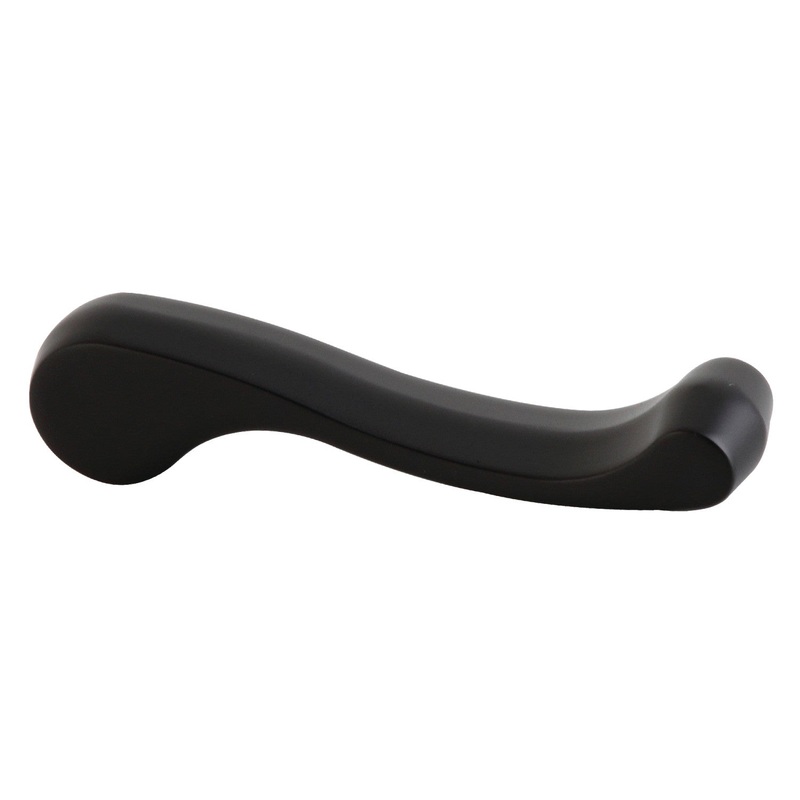 Royale KSH3190FL Metal Lever Handle, Matte Black
