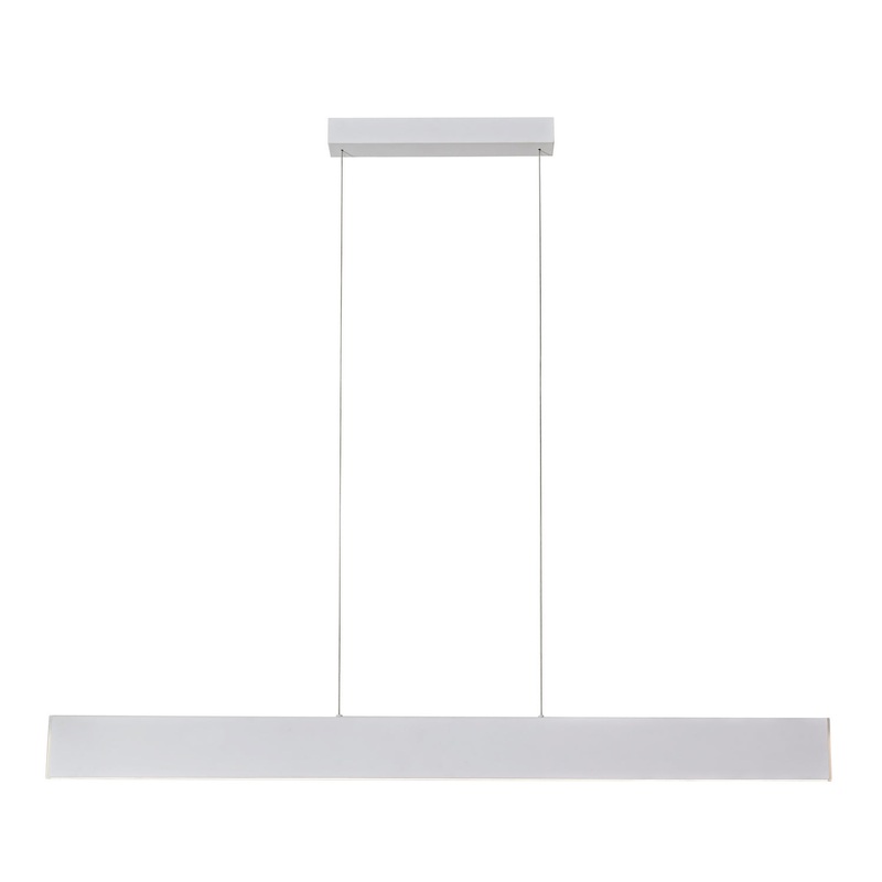 Suspension from the Kenny Collection in White, Finish by Stone Lighting