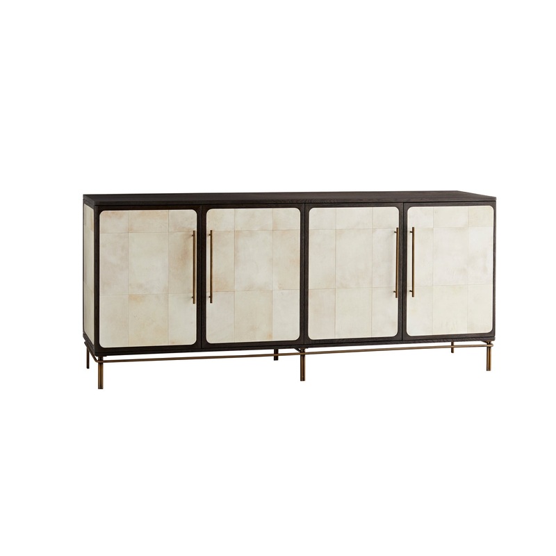 Arteriors 4883 Edison Credenza Ivory