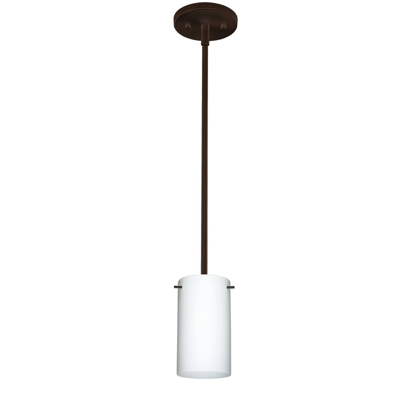 Besa 1TT-440407-MED-BR Stilo One Light Pendant Bronze