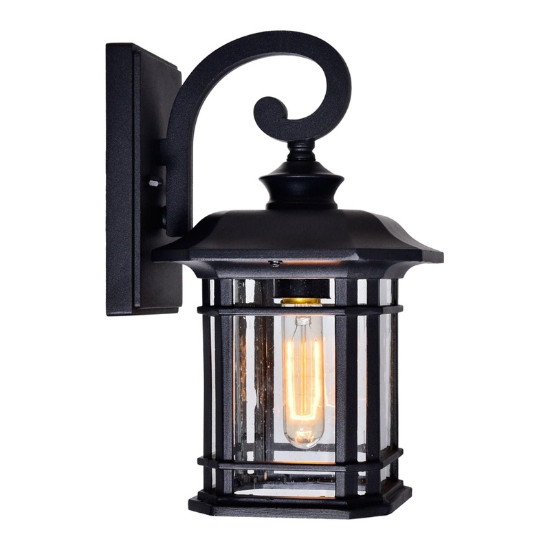 Blackburn Outdoor Wall Light Black