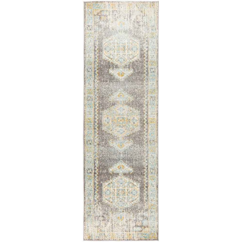 Century 944 Grey Runner by Rug Culture – 80 x 300 cm – RUNNER
