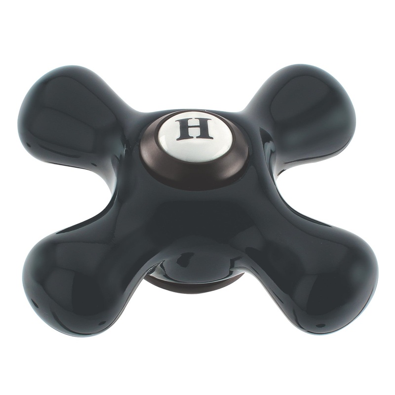 Duchess KSH1165PKXH Hot Porcelain Cross Handle, Oil Rubbed Bronze