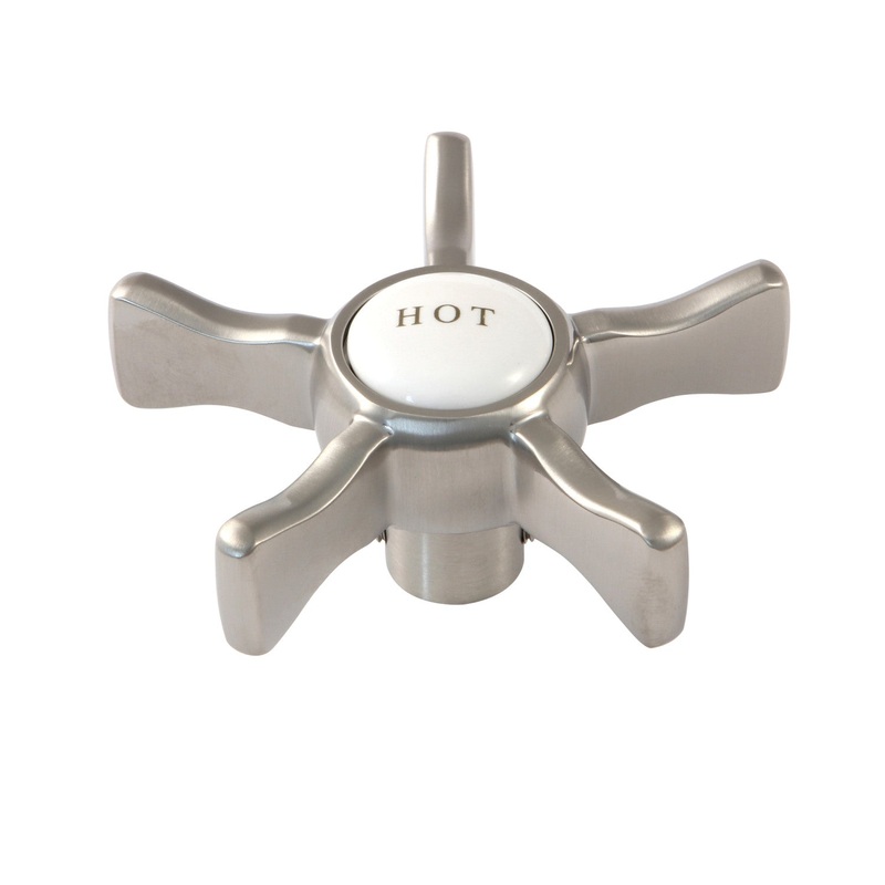 Hamilton KSH2968NXH Hot Cross Handle, Brushed Nickel