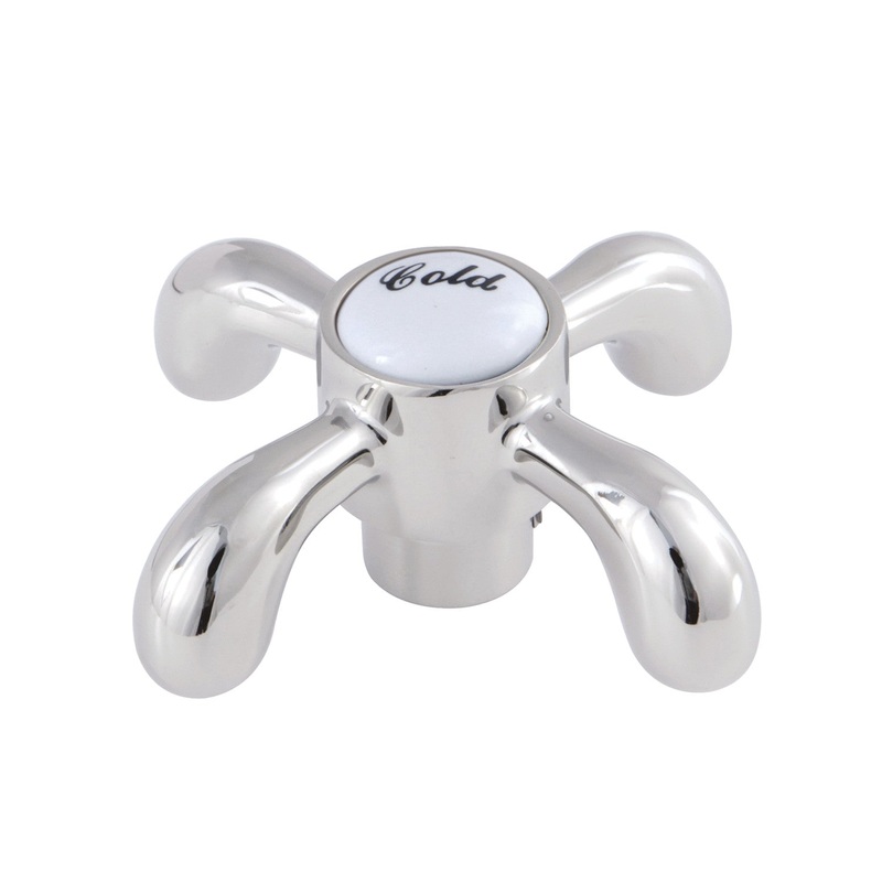 KSH7986TXC Cold Metal Cross Handle, Polished Nickel
