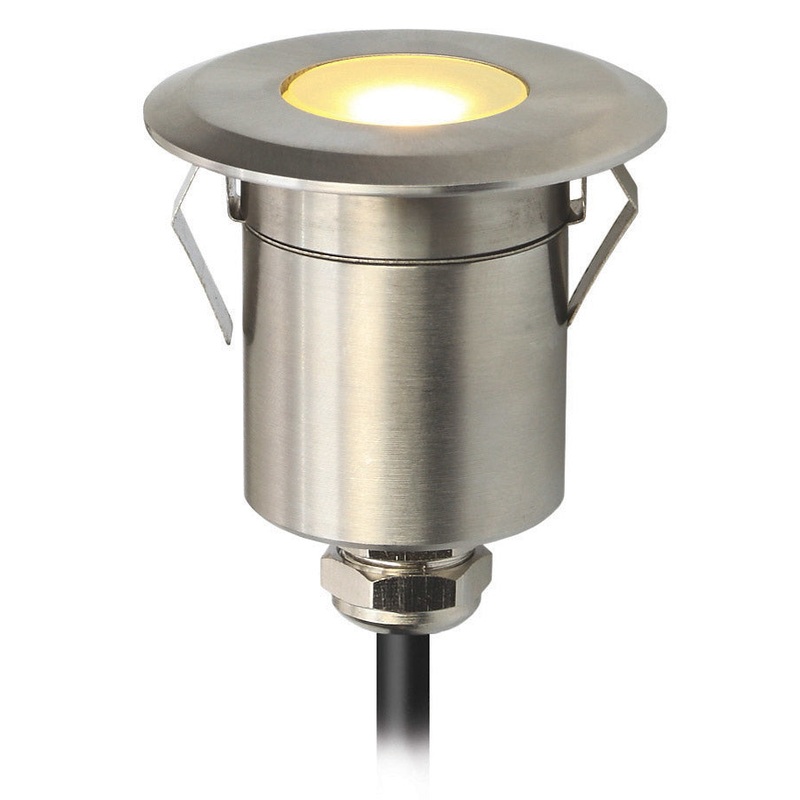 LED Step Light in Stainless Steel Finish by Stone Lighting