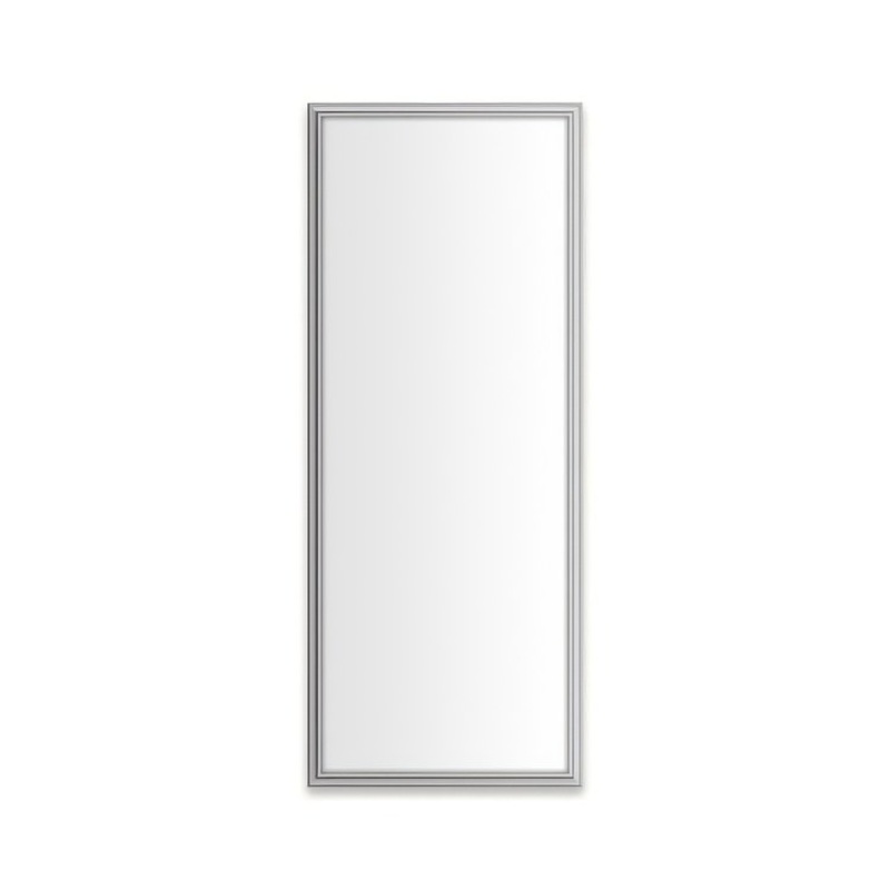 Medicine Cabinet Main Line 16 x 40 Inch 1 Doors Framed Mirror Chrome Flat Top Rosemont Frame Slow Close Hinges Sliding Magnification Mirror Magnetic Strip Interior Lighting USB Charging ports Electrical Outlets Phone Holder 4 Inch