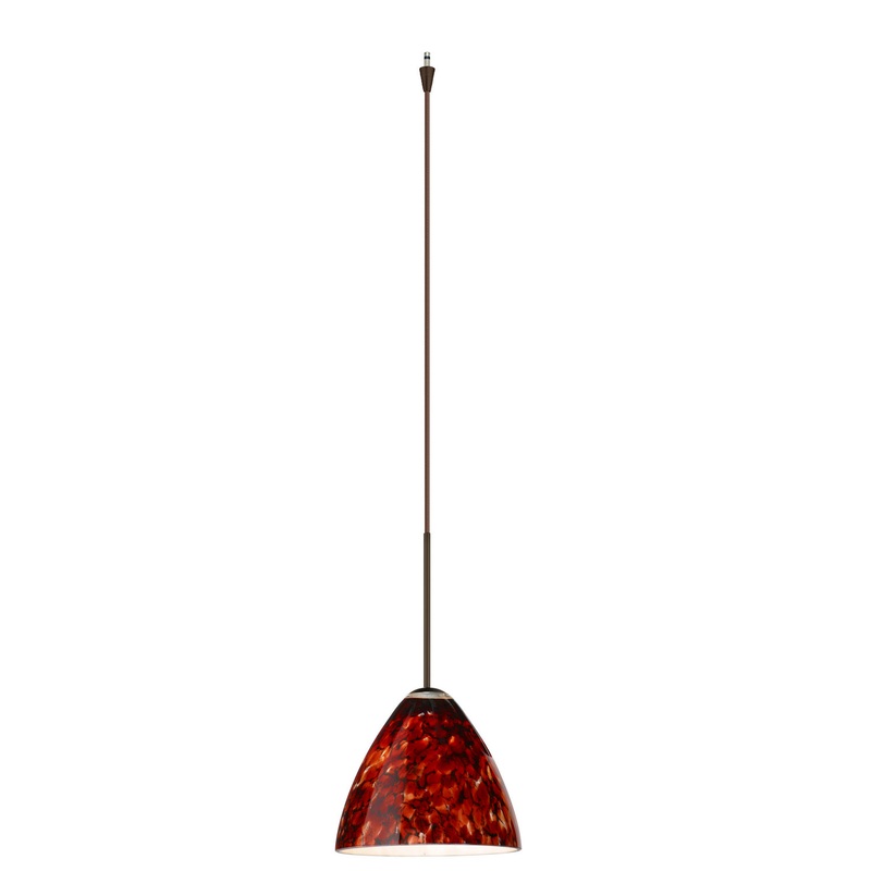 Besa XP-177941-BR Mia One Light Pendant Bronze (Discontinued)