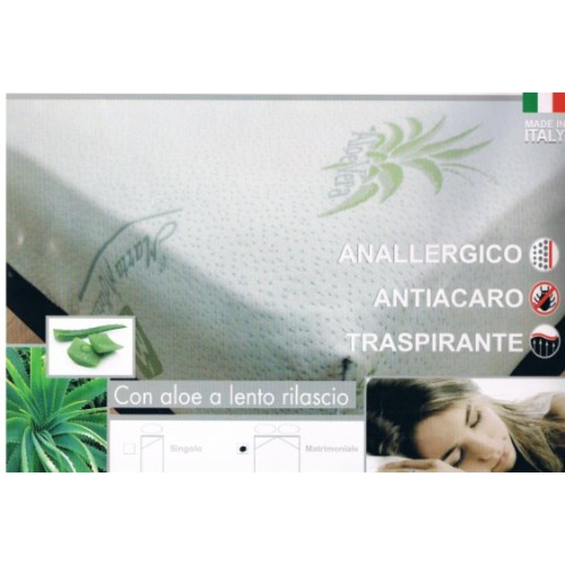Coprimaterasso Aloe Marta Marzotto Matrimoniale