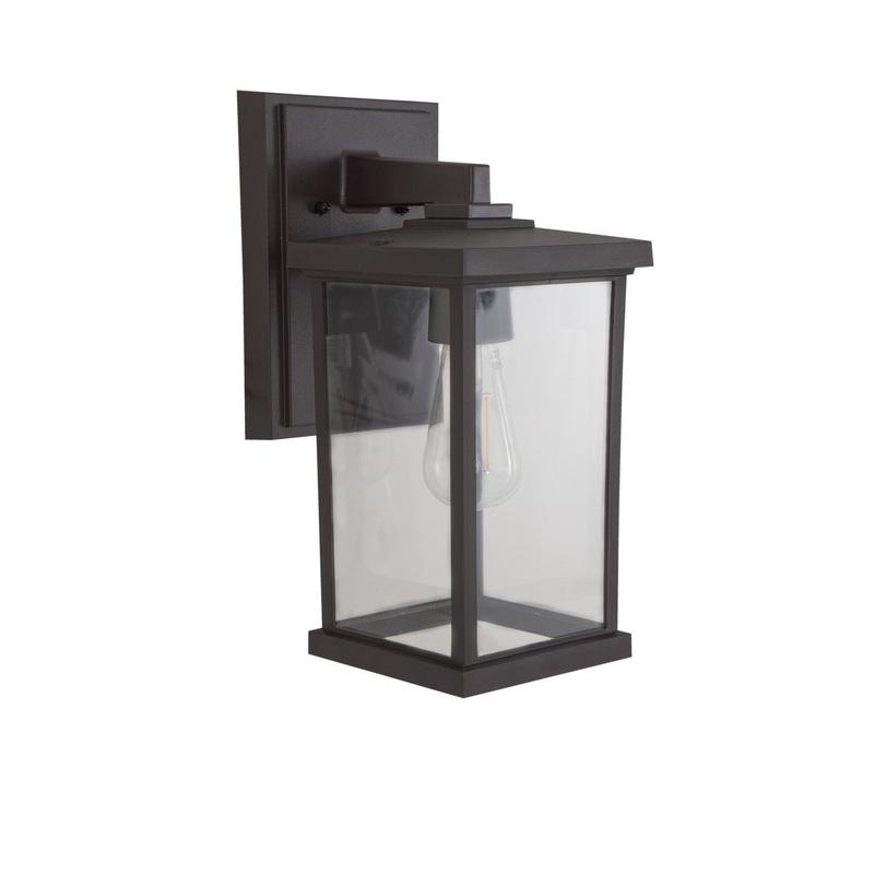 Craftmade ZA2414-BZ-C Resilience Lanterns One Light Outdoor Lantern Bronze